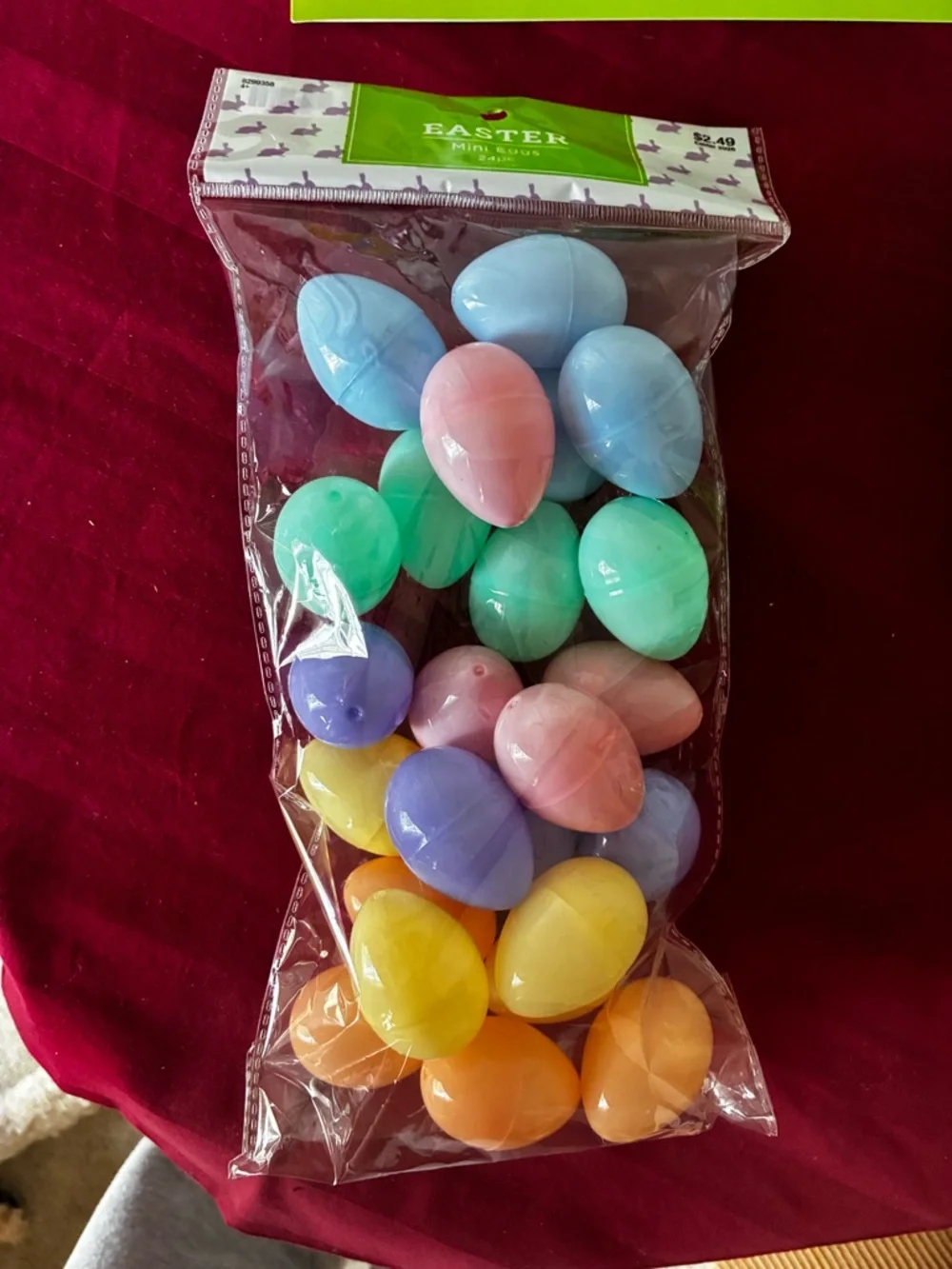 Easter Basket Bundle – Grass, Mini Eggs & Banner Set